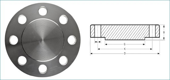 Фланцы стальной пластины углерода BLRF поверхностные ISO9000 ASME B16.5
